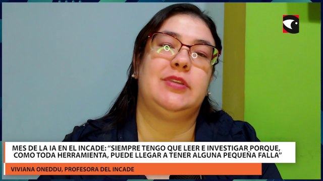 Mes de la IA en el INCADE: “Siempre tengo que leer e investigar porque, como toda herramienta, puede llegar a tener alguna pequeña falla”
