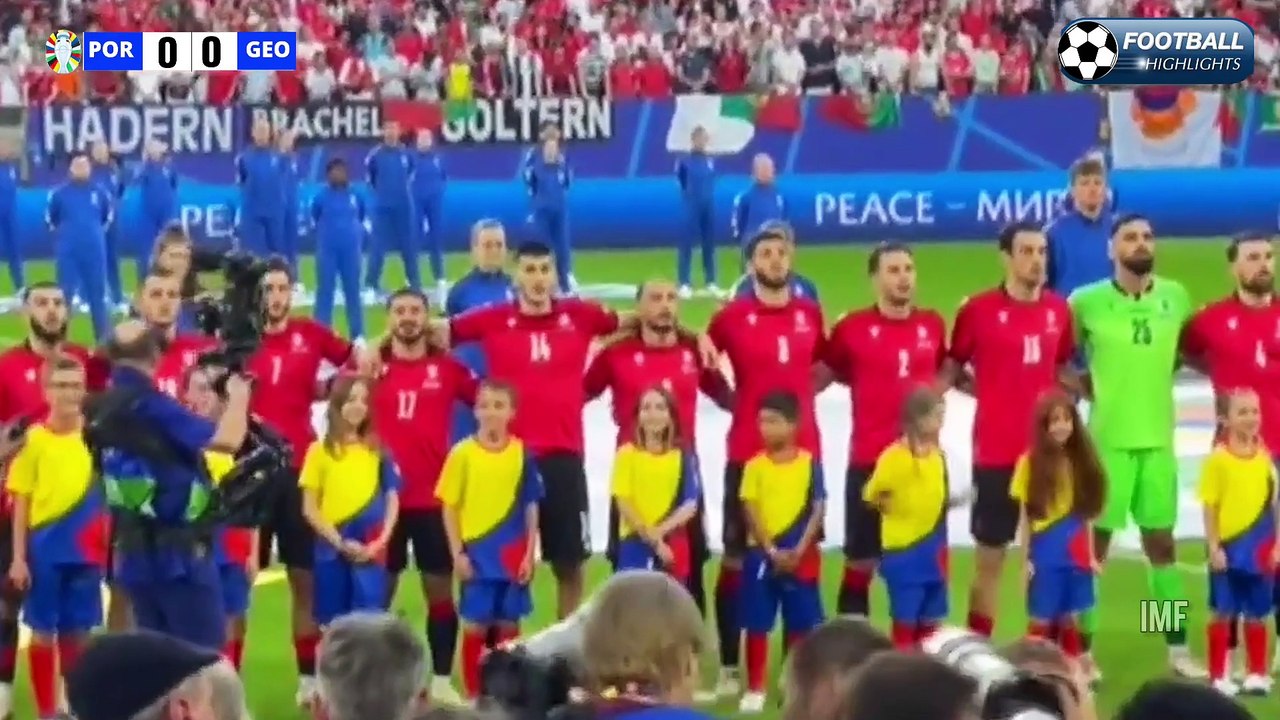 Euro 2024 - Portugal vs Georgia 0-2 Latest Highlights & All Goals   Kvaratskhelia Goal