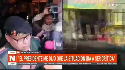 Policía aprehenden a general Zúñiga tras toma militar en Palacio de Gobierno
