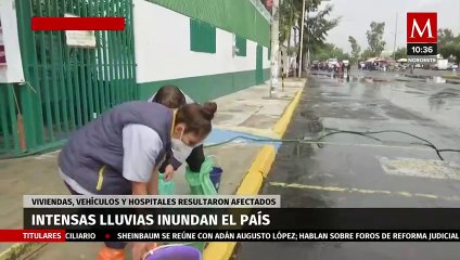 Скачать видео: Lluvias han causado graves afectaciones en distintos puntos del país