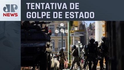 Militares se retiram da sede do governo da Bolívia