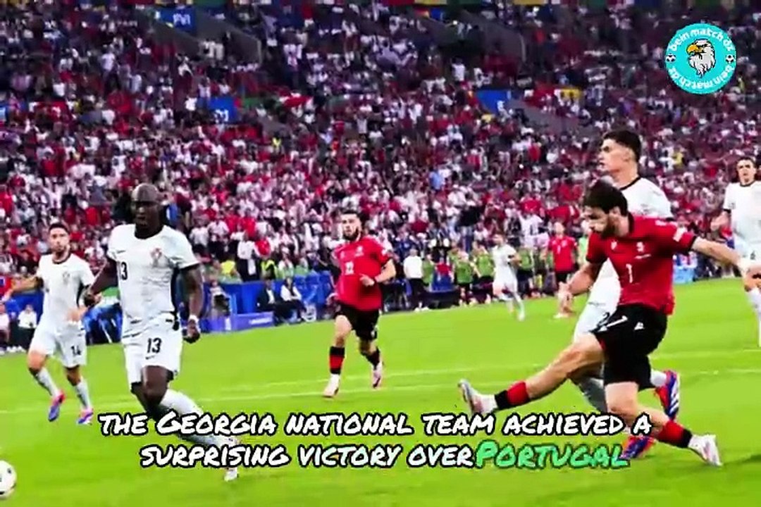 Georgia vs Portugal |Georgia stuns Portugal and qualifies for the Euro final