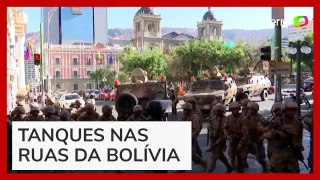 Bolívia: Vídeos mostram tanque na rua e movimento militar durante tentativa de golpe