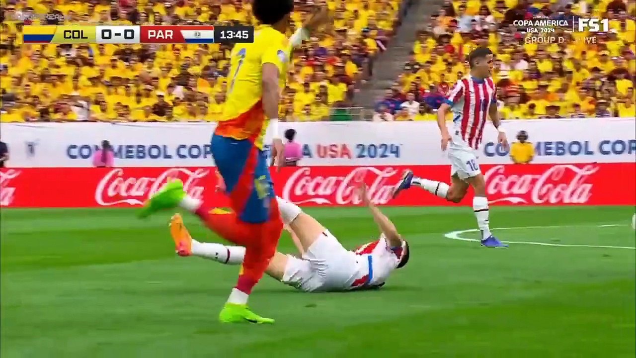 Colombia vs Paraguay 2-1 - All extended Goles COMPLETO - Copa America 2024