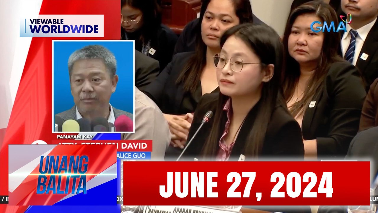 Unang Balita sa Unang Hirit: JUNE 27, 2024 [HD]