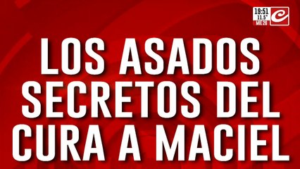 Caso Loan: los asados secretos del cura a Maciel