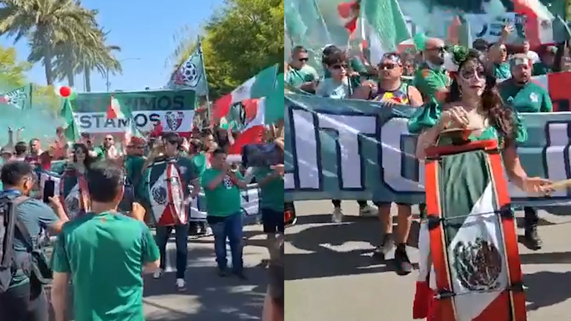 Copa América 2024 El grupo 'Cielito Lindo' comienza a sonar afuera del