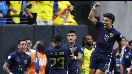 Ecuador resurge con triunfo 3-1 ante Jamaica en Copa América