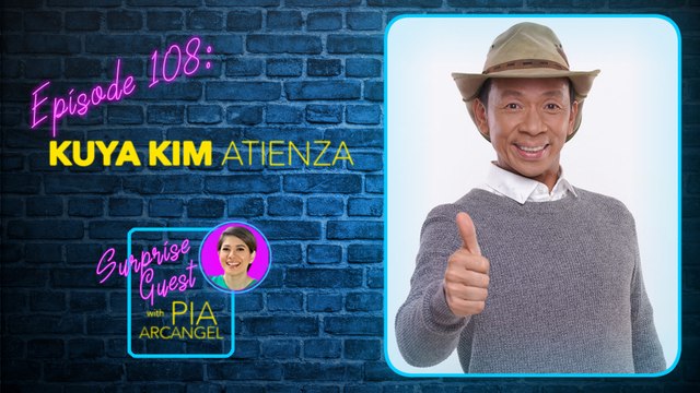 KIM-portanteng conversation with Kuya Kim Atienza! | Surprise Guest with Pia Arcangel