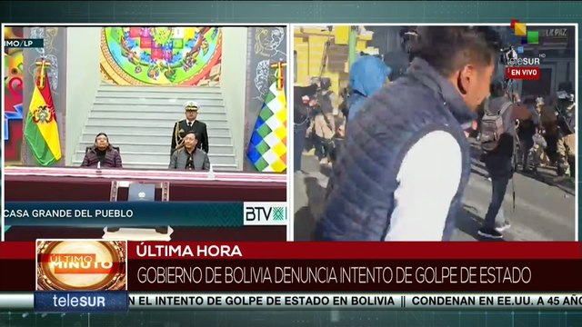 Pueblo de Bolivia celebra victoria ante intento fallido de golpe de estado