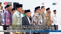 Menparekraf Sandiaga Uno Bersama Wapres K.H Maruf Amin Menghadiri Peresmian Aula Masjid At taqwa Sriwijaya