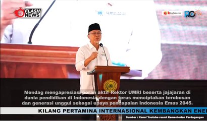 Mendag Zulkifli Hasan Hadiri Milad ke-16 Universitas Muhammadiyaj Riau