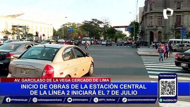Línea 2 del Metro de Lima: plan de desvíos por construcción de Estación Central inicia el 7 de julio