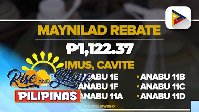 Maynilad, pinagmumulta ng halos P4-M dahil sa isyu sa kalidad ng tubig sa Imus, Cavite; Rebate, mararamdaman ng mga konsyumer sa Hulyo