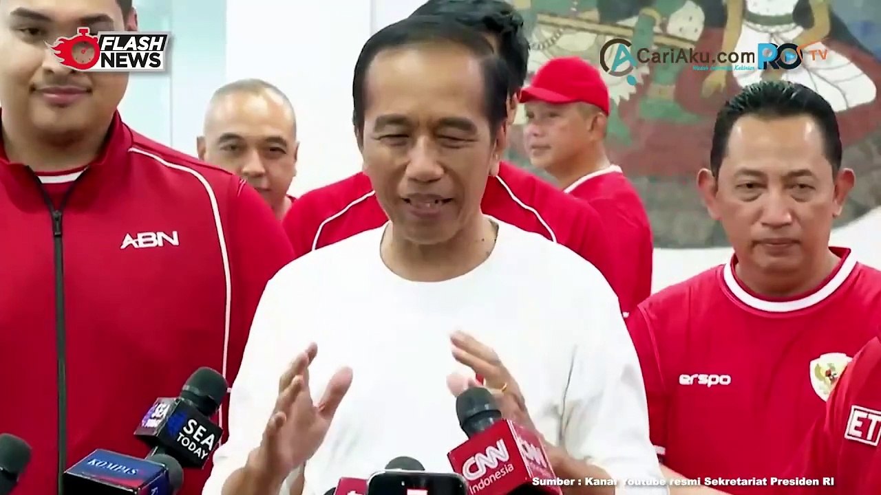 Ikut Nobar Indonesia vs Filipina, Ini Pesan Jokowi untuk Timnas Indonesia Pasca Kualifikasi Piala Dunia 2026