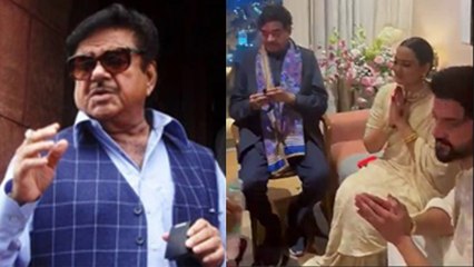 Sonakshi Sinha Zaheer Iqbal After Wedding Puja Mantra Jaap Video Viral, Shatrughan Sinha Reaction