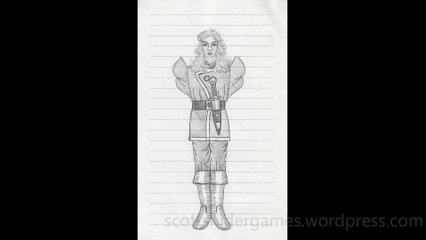 Soldier Pencil Sketch Video #320 (06-27-2024)
