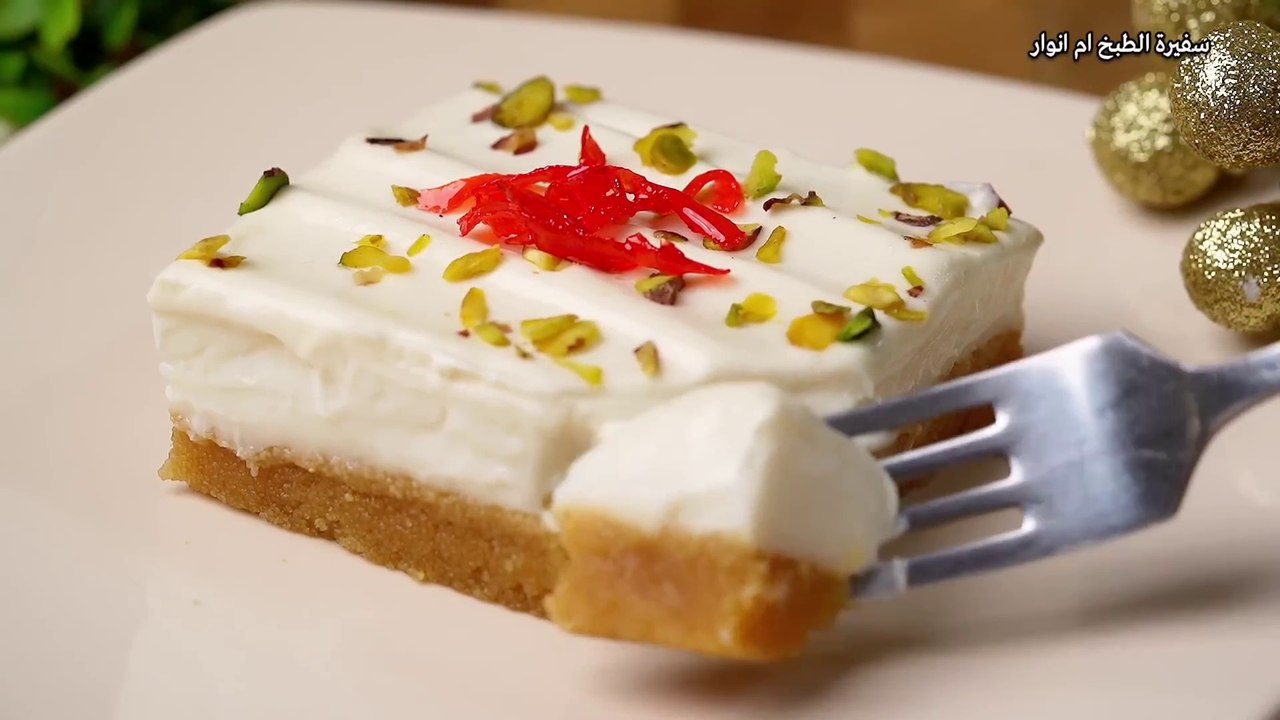 Without oven  Ramadan Dessert  Kunafa with cream and delicious Saraya sweet