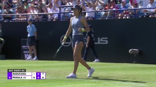 Raducanu secures first top-10 win of her career