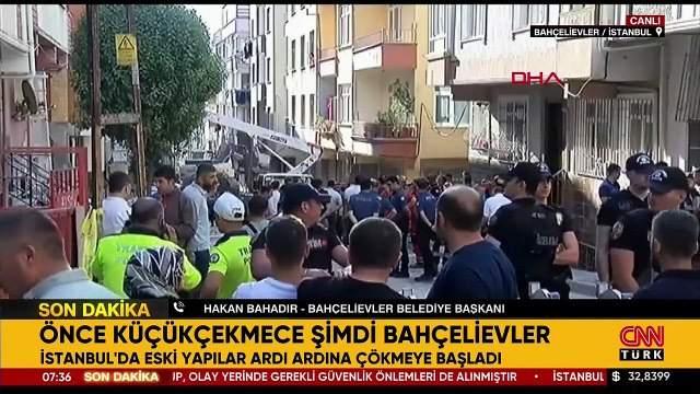 Bahçelievler Belediye Başkanı Hakan Bahadır CNN TÜRK’e konuştu: Çöken binanın 3 katı kaçak!