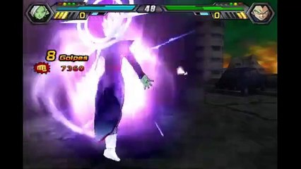 Budokai Tenkaichi 4 - Zamas Fusión  vs Vegeta SSGSS - RJ Anda #dragonballgame #dbzgaming #ps2games