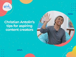 Give Me 5: Christian Antolin's tips for aspiring content creators