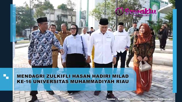 Keseruan Milad ke-16 Universitas Muhammadiyah Riau yang Dihadiri Langsung Mendagri Zulkifli Hasan