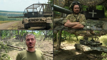 Harter Kriegsalltag einer Panzereinheit: "Nur ein Narr hat keine Angst"