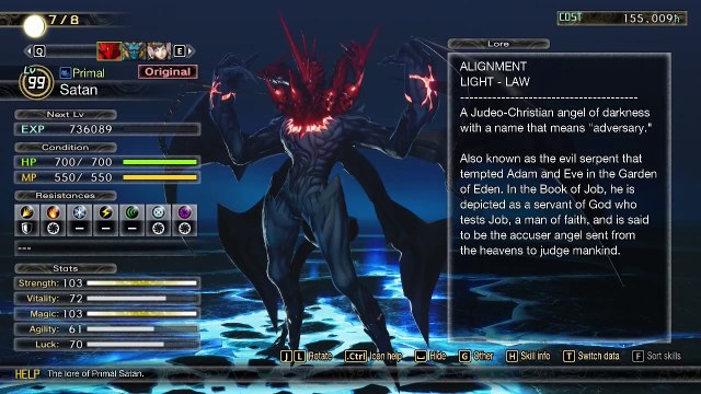 Shin Megami Tensei V: Vengeance all demons/lore