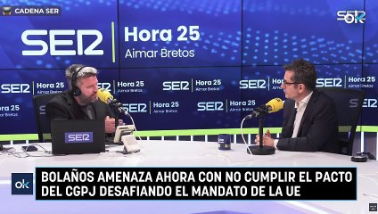 Bolaños amenaza ahora con no cumplir el pacto del CGPJ desafiando el mandato de la UE