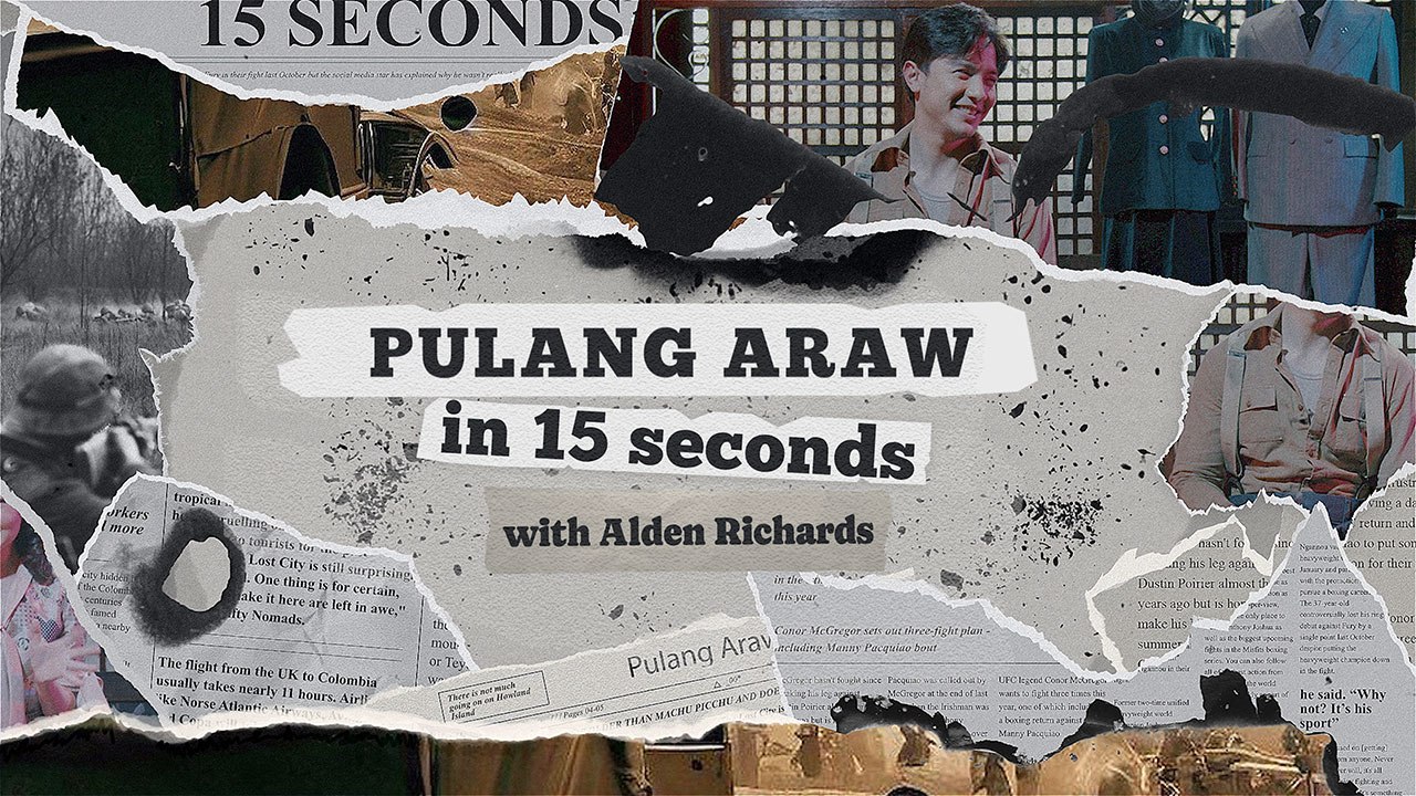 'Pulang Araw' in 15 seconds with Alden Richards (Online Exclusives)