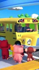 Wheels on the Bus Easy Painting  ! #cocomelon #shorts