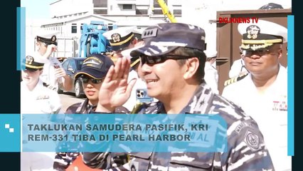 Taklukan Samudera Pasifik, KRI REM-331 Tiba di Pearl HARBOR