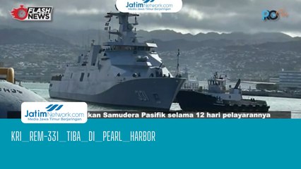 KRI REM 331 Kini Telah Sampai di Pearl Harbor