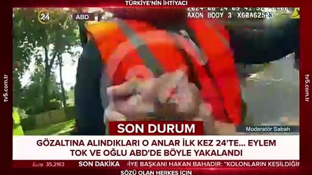 Eylem Tok ve Timur Cihantimur'un yakalanma anları ortaya çıktı: Saçlarını boyatmış