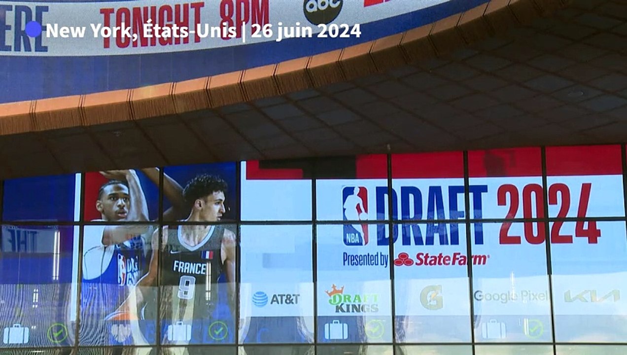 Draft NBA: les Français Risacher et Sarr aux deux premières places, soirée historique