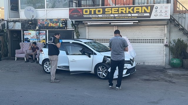 Otomobil gasbedip polise ateş açan şüpheli vurularak yakalandı