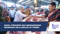 MENDAG ZULKIFLI HASAN TELAH MERESMIKAN PASAR RAKYAT PALAPA DAN PASAR MINGGU DI PEKANBARU