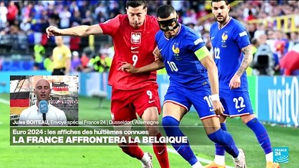 Euro2024 : les Bleus affronteront la Belgique en huitième de finale, lundi prochain