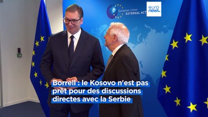 Bruxelles : échec des pourparlers entre la Serbie et le Kosovo