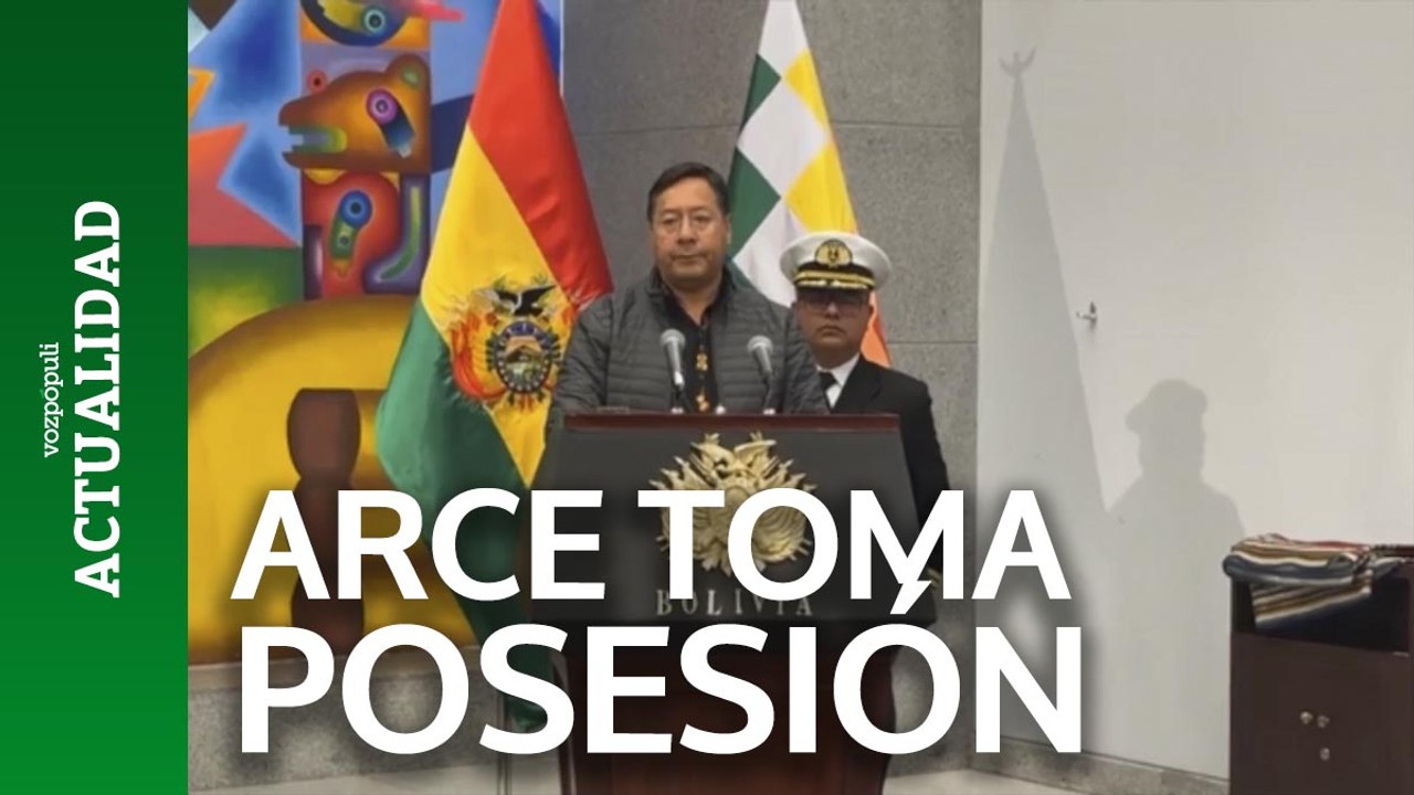 Arce toma posesión del nuevo mando de las Fuerzas Armadas