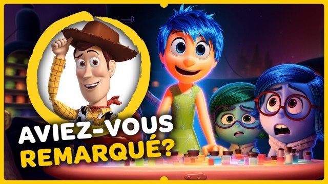 Les Détails Cachés et Secrets dans les films PIXAR ! (Vice-Versa, Toy Story, Rebelle...)