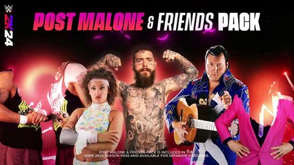 WWE 2K24 - DLC 3 Trailer (ft. Post Malone)