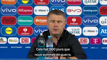 Ukraine - Rebrov : "C'était important de représenter notre pays ici"