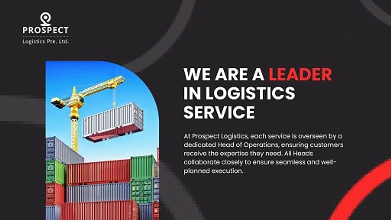 Rapid urbanization and increasing demands for efficient delivery services — Prospect Logistics