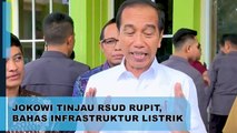 Jokowi Tinjau RSUD Rupit di Musi Rawas Utara