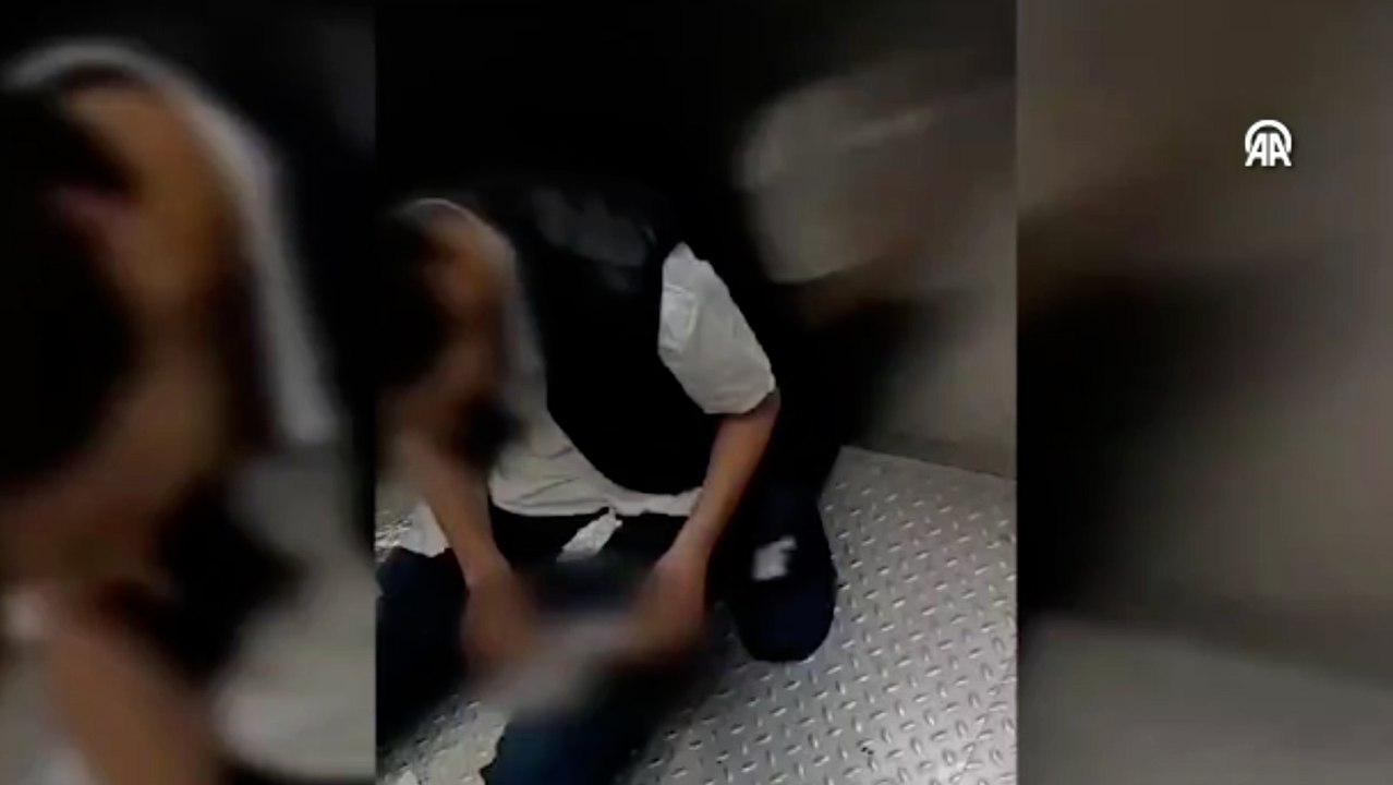 Metrobüs durağındaki asansörde uyuşturucu kullanan şüpheli yakalandı