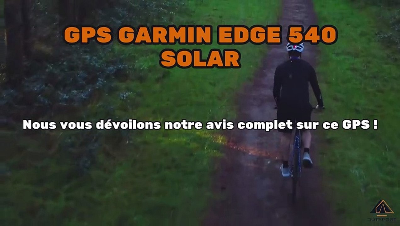 ‍♂️ Découvrez le Garmin Edge 540 Solar : Le GPS Ultime pour Vos Aventures à Vélo ! 