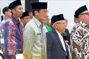 Menteri Pariwisata dan Ekonomi Kreatif, Sandiaga Uno Hadiri Peresmian Aula Masjid At-Taqwa Sriwijaya