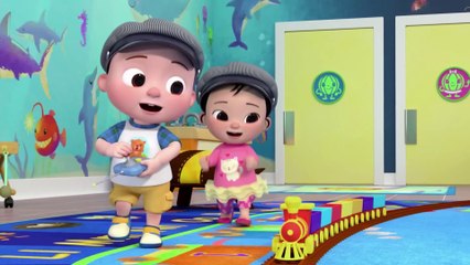 Down By The Station Song _ Nursery Rhymes & Kids Songs